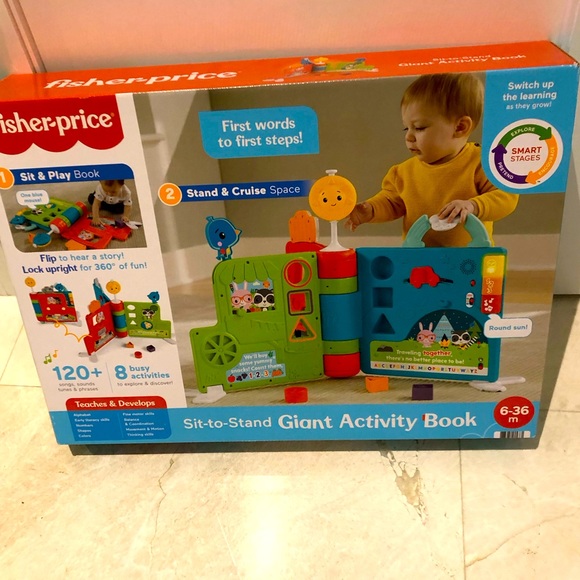 Fisher-Price Other - Fisher Price Sit to Stand Activity Book.